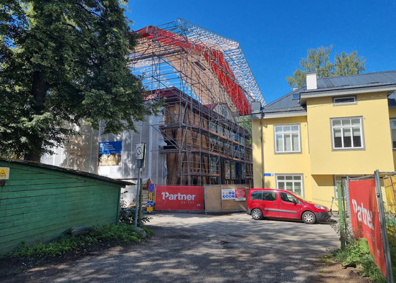 Kevade 4 kunstikooli lammutustööd